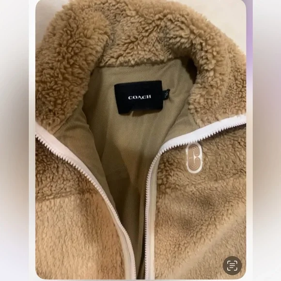 Coach Tan Jacket - Picture 3 of 3